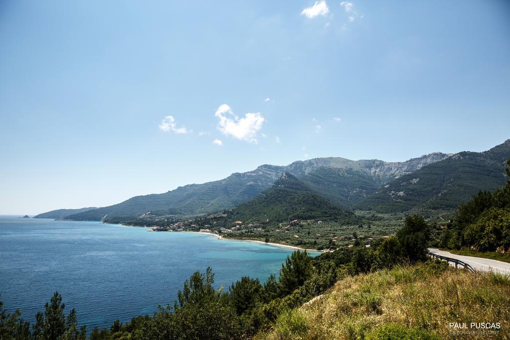 Vista Del Mare Luxury Villa Koinyra Exteriör bild